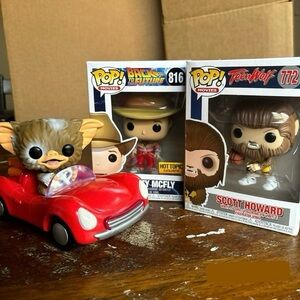 Back to the Future, Gremlins, and Teen Wolf Funko Pop Bundle